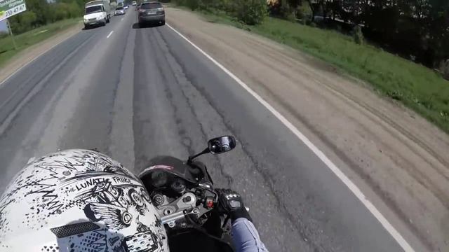 Прохват на Kawasaki ZX10R смотреть онлайн