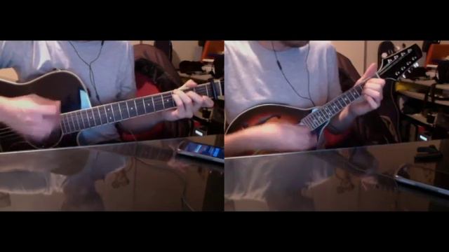 Ho Hey - The Lumineers (mandolin + guitar cover) смотреть онлайн