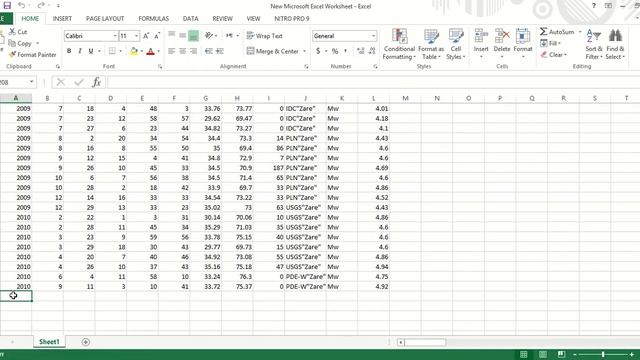 How to merge different earthquake catalogues to form a composite earthquake catalogue. смотреть онлайн