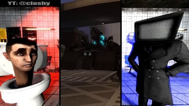 skibidi toilet & tv man REACT to - skibidi toilet 49-57 (part 1) | Full Video смотреть онлайн