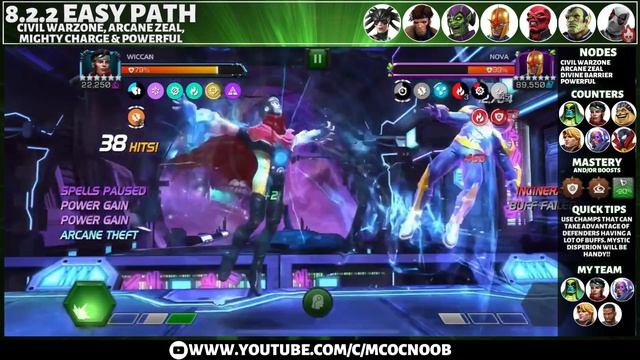 MCOC: Act 8.2.2 - Easy Path For Completion - Deadpool X смотреть онлайн