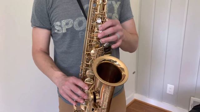 Selmer SA80 "Series I" Alto Saxophone Demo, www.dcsax.com смотреть онлайн