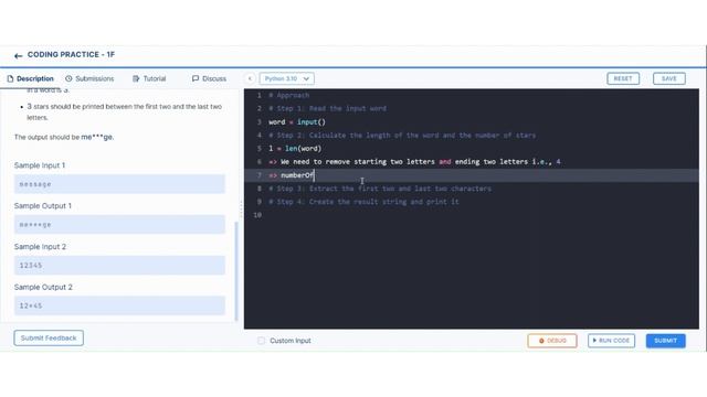 Python Coding Practice 1F : String Manipulation and Patterns #coding #python #pythontutorial #viral смотреть онлайн