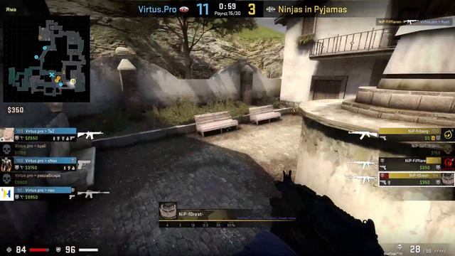 Virtus PRO Vs NiP - Grand Final EMS One Katowice 2014 - Second Map De Inferno