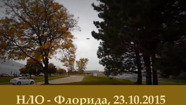 Видео НЛО: во Флориде обнаружена летающая тарелка смотреть онлайн