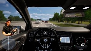 CITY DRIVER - НОВЫЙ СИМУЛЯТОР ВОЖДЕНИЯ НА РУЛЕ THRUSTMASTER TMX PRO. НОВОЕ ОБНОВЛЕНИЕ AUTOBAHN NORD