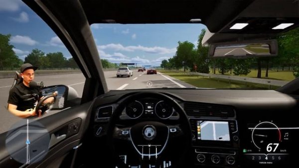 CITY DRIVER - НОВЫЙ СИМУЛЯТОР ВОЖДЕНИЯ НА РУЛЕ THRUSTMASTER TMX PRO. НОВОЕ ОБНОВЛЕНИЕ AUTOBAHN NORD