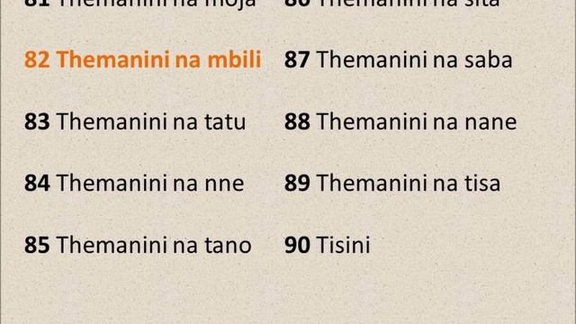 Learn Shapes and Count Numbers 1 to 100 in Swahili смотреть онлайн