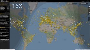 FlightRadar24 : Все самолёты в реальном времени на карте всего мира