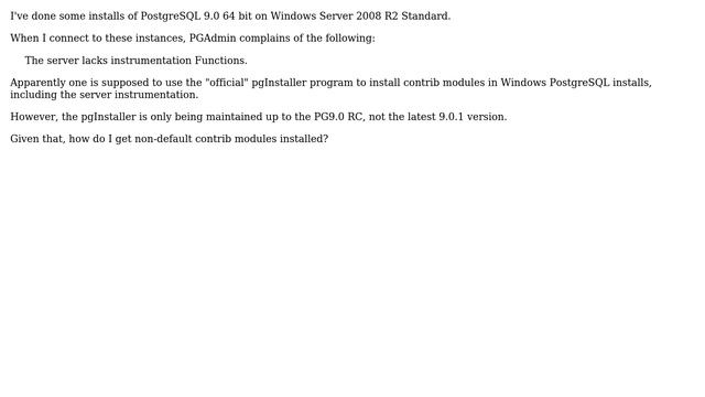 DevOps & SysAdmins: PostgreSQL 9.0 64 bit Contrib Installation in Windows смотреть онлайн