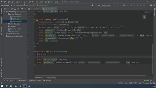 Refactoring: extract function, inline function смотреть онлайн