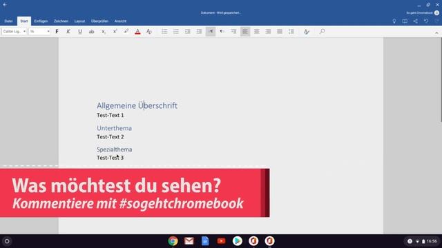 Word auf Chromebook: Genauso KATASTROPHAL wie Excel und warum Google Docs viel besser ist | Deutsch смотреть онлайн