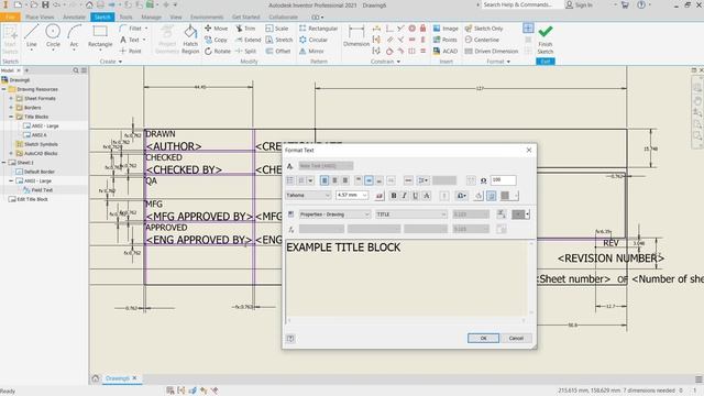 Inventor How To Edit Title Block Tutorial смотреть онлайн