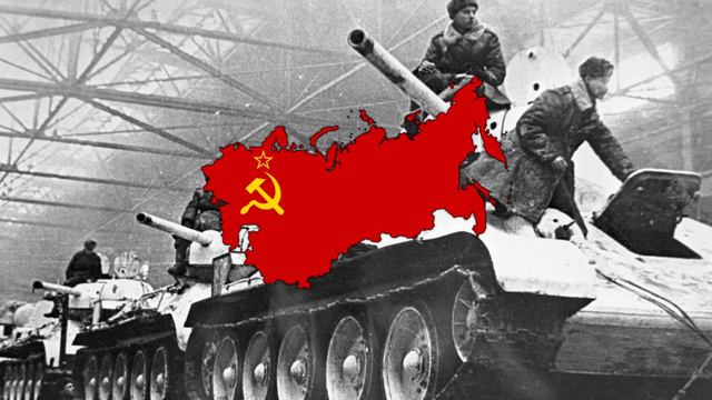 "Ярко реют геройские стяги" - Soviet Army Song смотреть онлайн