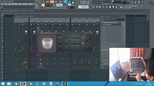 BEHIRINGER UCA 202 WITH FL STUDIO LIVE USE