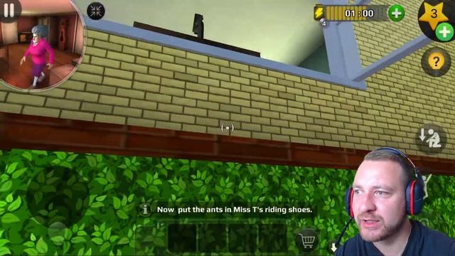 МЕТНУЛ КОПЬЕ В МИСС ТИ Злая Учительница Scary Teacher 3D Прохождение смотреть онлайн