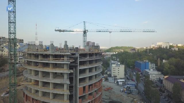 ЖК Mirax, Киев, Шевченковский район. Видео с дрона от M2bomber, май 2018г. смотреть онлайн