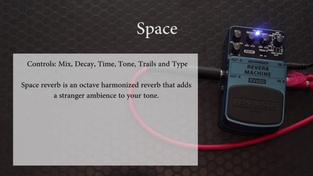 Behringer RV600 Reverb Machine Demo смотреть онлайн