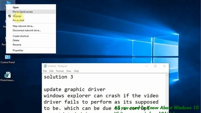 How To fix windows explorer has stopped working windows 7, 8.1, 10 смотреть онлайн
