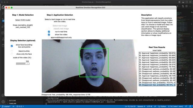 Human Emotion Recognition from Video Input with Python using AI - OpenCV with Scikit-learn смотреть онлайн