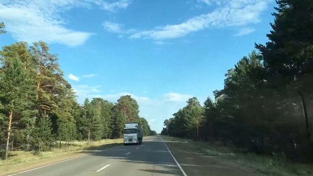 Автотуризм.Казахстан. Дороги в ВКО. Едем из Павлодара в Оскемен. TLC 105 GX.Kazakhstan. The roads. смотреть онлайн