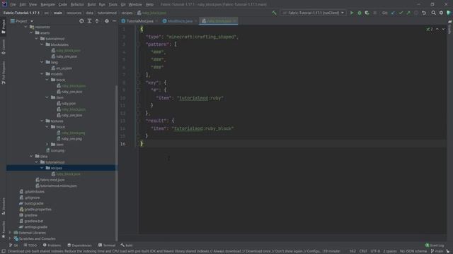Minecraft, but we MAKE A RECIPE with Fabric in 1.17.1 смотреть онлайн