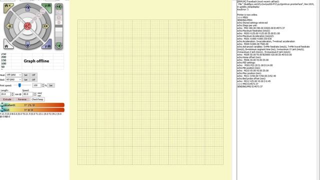 Pronterface Steps/mm Adjustment for FRESH Printing смотреть онлайн