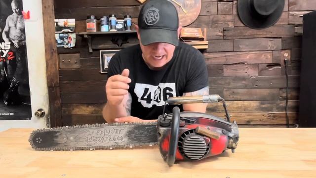 Brett’s Groovy Chainsaws R.I.P. episode 6! Ash’s post apocalyptic chainsaw смотреть онлайн