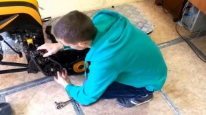 Обзор cнегохода Irbis Dingo T125 + разборка