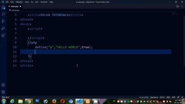 PHP Constants in Tamil | PHP define() Method in Tamil смотреть онлайн