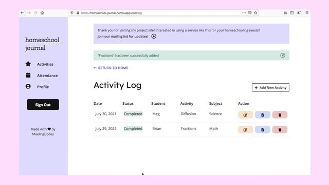 homeschool journal (Web App Demo) - #CS50 Final Project смотреть онлайн