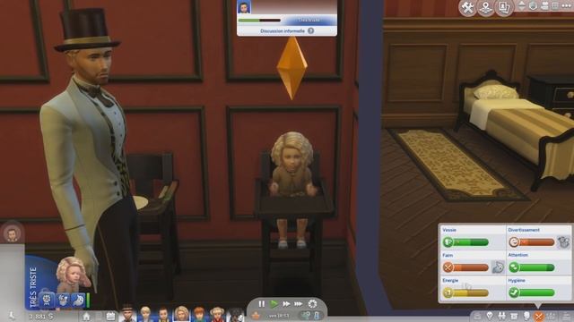 LES LIENS DU SANG #16 Vampire de cimetière / Challenge Sims 4 смотреть онлайн