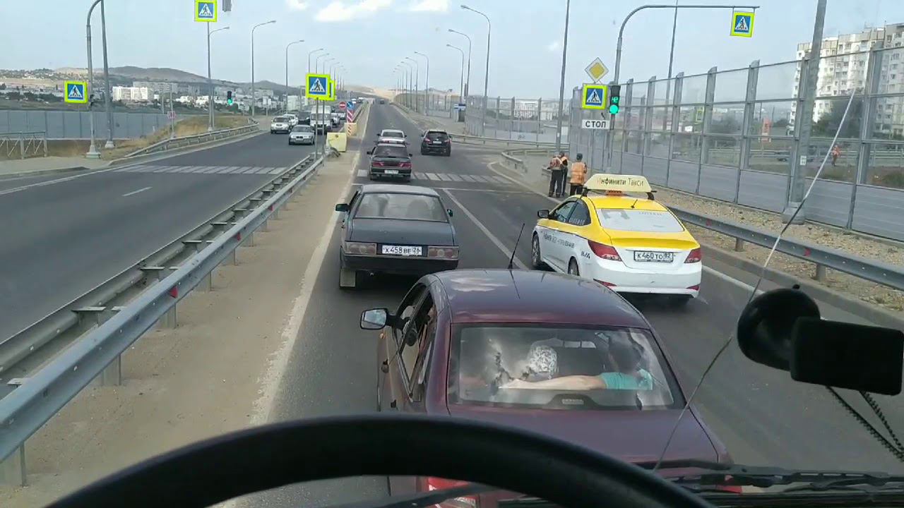 Еду в КЕРЧЬ! Скучная трасса ТАВРИДА! смотреть онлайн