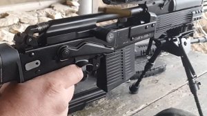 Регулируемый газблок на Сайге 308.