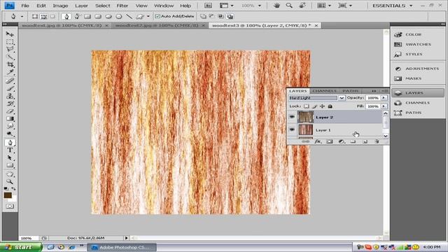 How to Make a Cool Wood Grain Text/Design in Photoshop смотреть онлайн