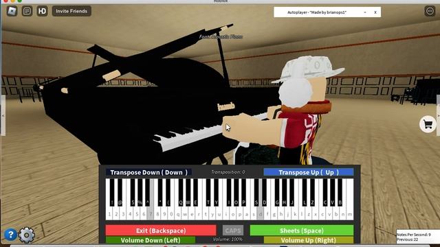 Rush E Roblox Piano Autoplay Cover