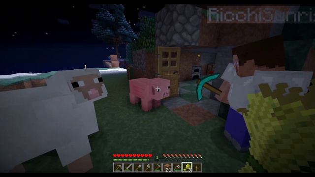 Minecraft Co-op #2 Floating Island 120+ смотреть онлайн