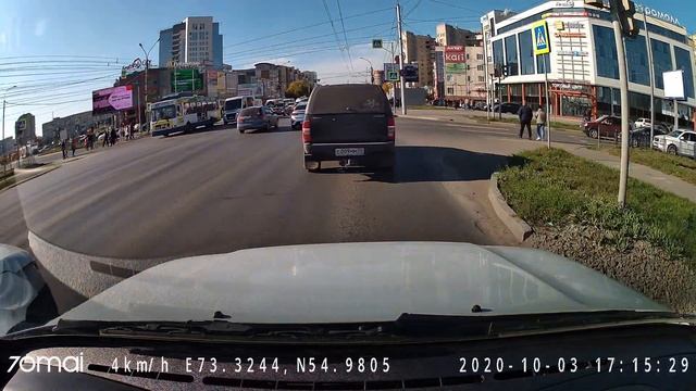 70mai A800 Dash Cam , тест. первый выезд ,4K смотреть онлайн