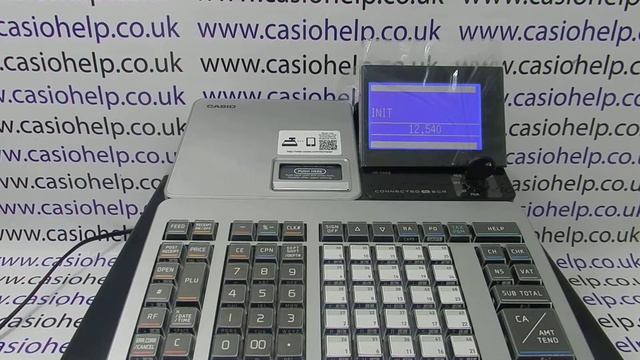 BT INIT Error Casio SR-S500 / PCR-T540 / SR-S820 Cash Registers смотреть онлайн