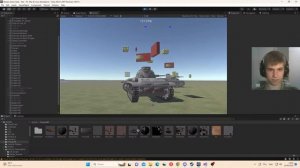Пытаюсь делать игру про танки - Unity - СТРИМ