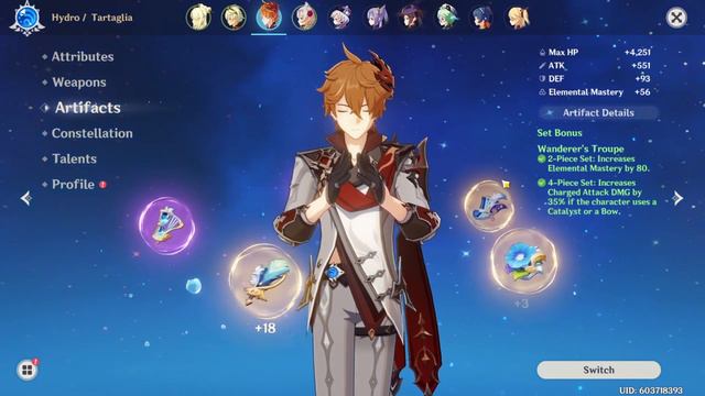 Best Possible Childe Ninggaung Tag Team | Genshin Impact смотреть онлайн