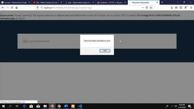 Cara membuat Aplikasi Pelayanan berbasis Web (PHP & MySQL) смотреть онлайн