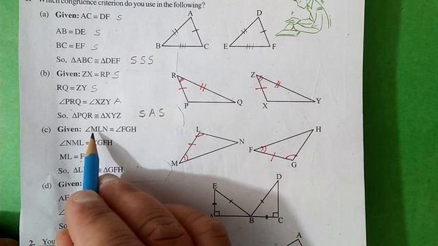 Q.1, Ex.7.2 Chapter:7 Congruence Of Triangles | Ncert Maths Class 7 | Cbse смотреть онлайн
