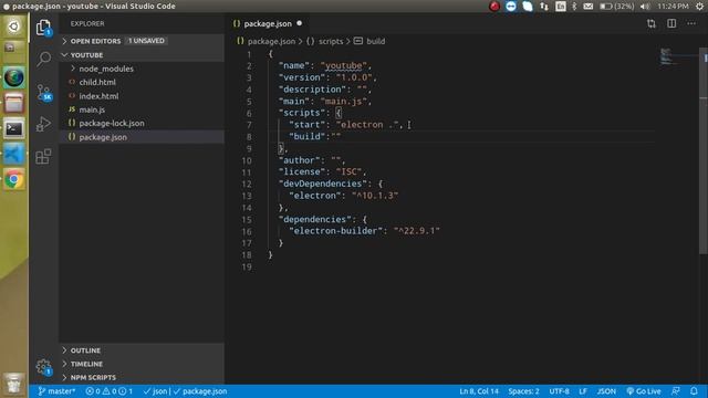 Electron js tutorial in Hindi #7 make build смотреть онлайн