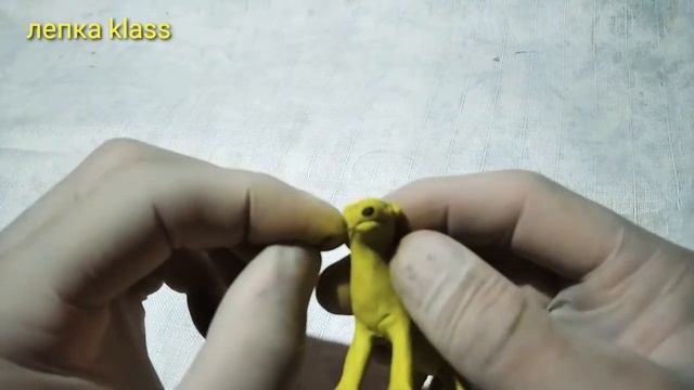 лепим Ягуар из пластилина
