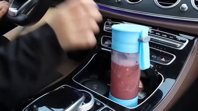 Six Blade 400ml USB Charger Portable Juice Blender Mixer Fruit Electric Smoothie Maker смотреть онлайн