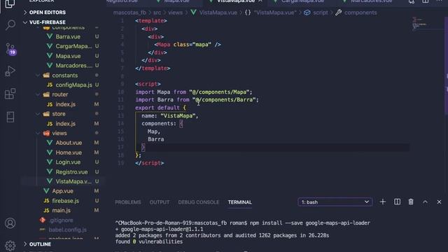 VUE 17 DIBUJAR MAPA смотреть онлайн