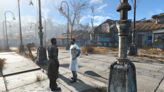 Fallout 4 MOD - Recruit Virgil as Settler - Chatter with X6-88 06 смотреть онлайн