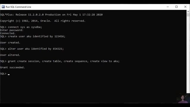 Database Oracle (Controlling Acces, Creating and Revoking Object Previlages, Regullar Expression) смотреть онлайн