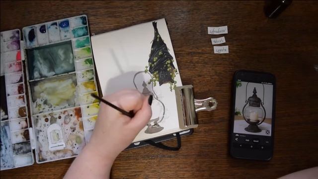 Sketch With Me #5 ✧ Blind Pick Word Challenge смотреть онлайн